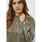 Peppercorn PCHaze Blouse Blouse 0178M Winter Twig Sand Melange