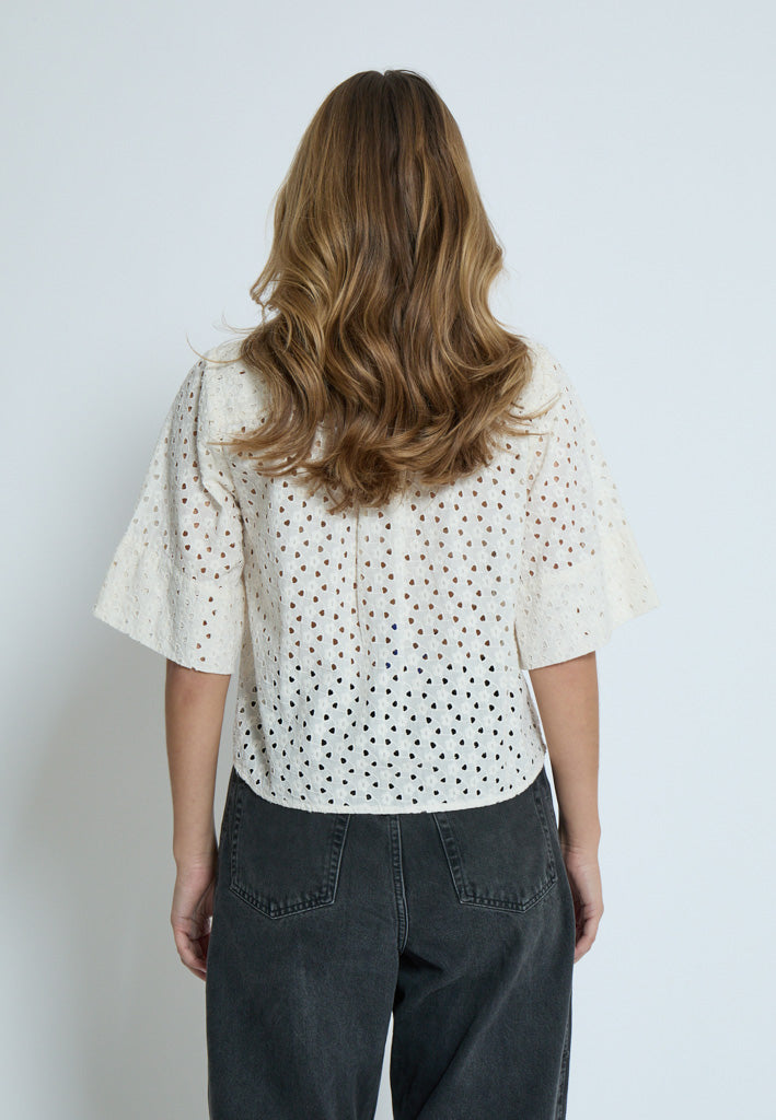Peppercorn PCHaze Shirt Shirt 0011 Gardenia