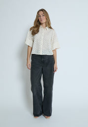 Peppercorn PCHaze Shirt Shirt 0011 Gardenia