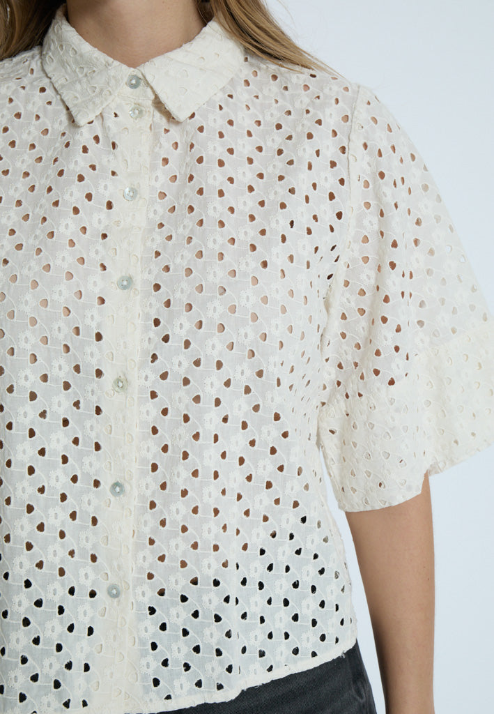 Peppercorn PCHaze Shirt Shirt 0011 Gardenia