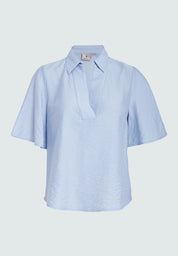 Peppercorn PCHedda Top Top 1041S Dusty Blue Stripe