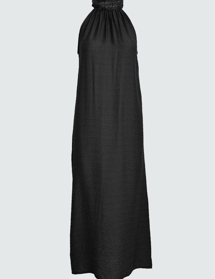 Peppercorn PCHelen Halterneck Dress Dress 9000 Black