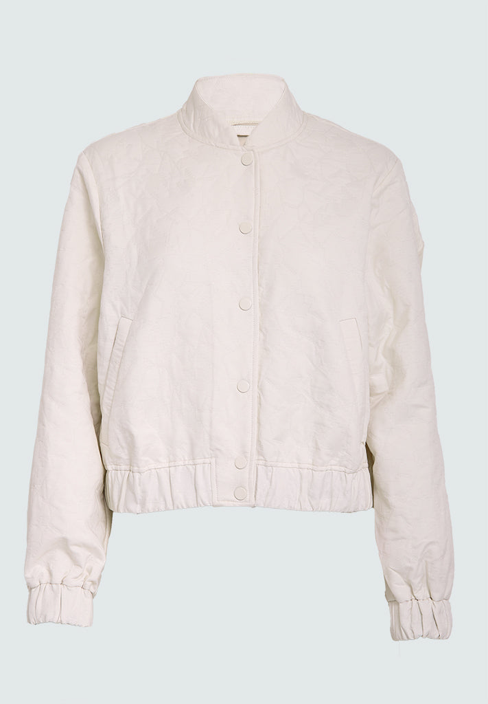 Peppercorn PCJulie Bomber Jacket Jacket 0202J Whitecap Creme Jacq.