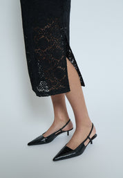 Peppercorn PCKaroline Lace Dress Dress 9000 Black