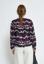Peppercorn PCParisa Blouse Blouse 9000P Black Print