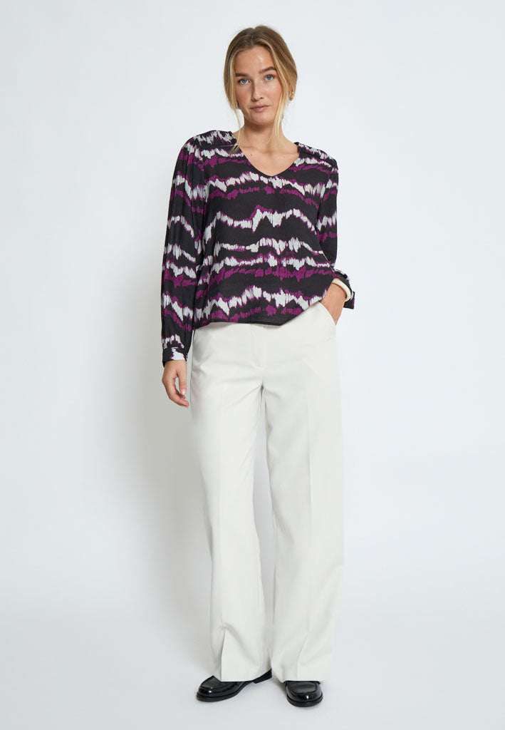 Peppercorn PCParisa Blouse Blouse 9000P Black Print