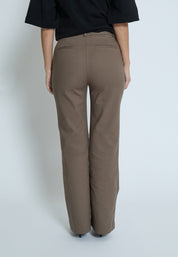 Peppercorn PCPernille Flared Pants Pant 5998 Canteen Brown