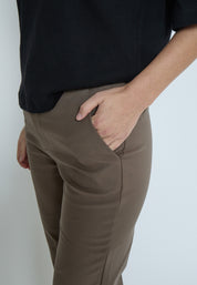 Peppercorn PCPernille Flared Pants Pant 5998 Canteen Brown