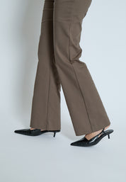 Peppercorn PCPernille Flared Pants Pant 5998 Canteen Brown