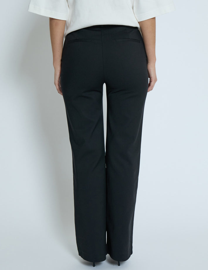 Peppercorn PCPernille Flared Pants Pant 9000 Black