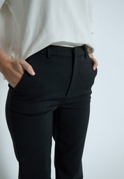 Peppercorn PCPernille Flared Pants Pant 9000 Black