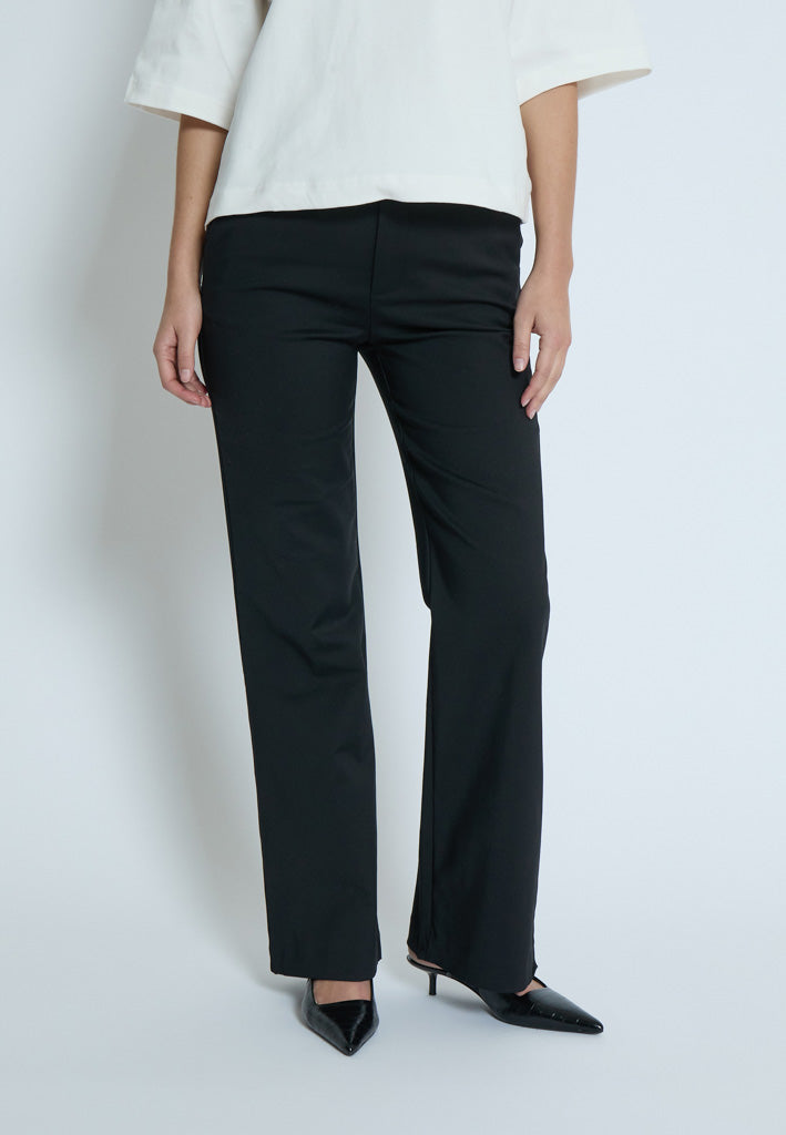 Peppercorn PCPernille Flared Pants Pant 9000 Black