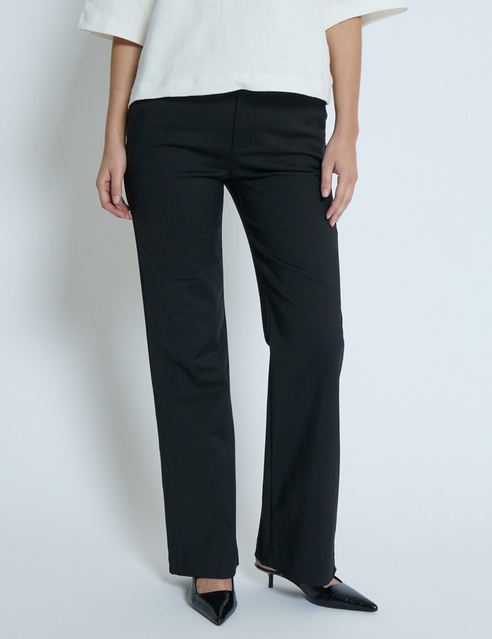 Peppercorn PCPernille Flared Pants Pant 9000 Black