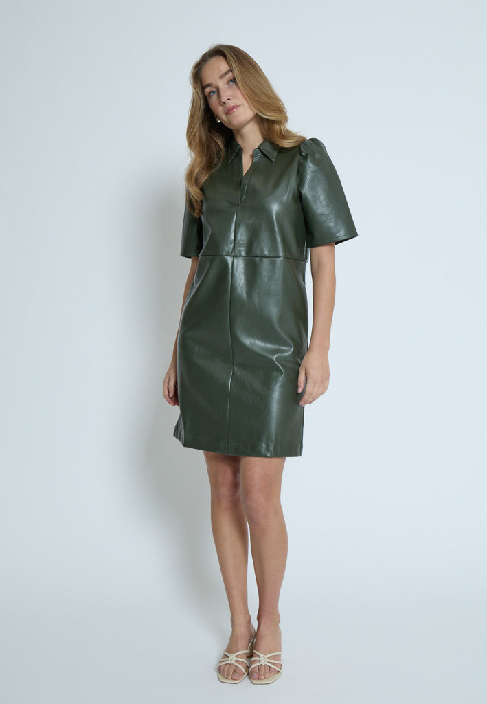 Peppercorn PCPia Dress Dress 1990 Deep Depths Green