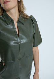 Peppercorn PCPia Dress Dress 1990 Deep Depths Green