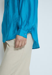 Peppercorn PCRomina Blouse Blouse 1009 Hawaiian Surf Blue