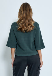Peppercorn PCRosalia Knit Pullover Pullover 4112 Jungle Green