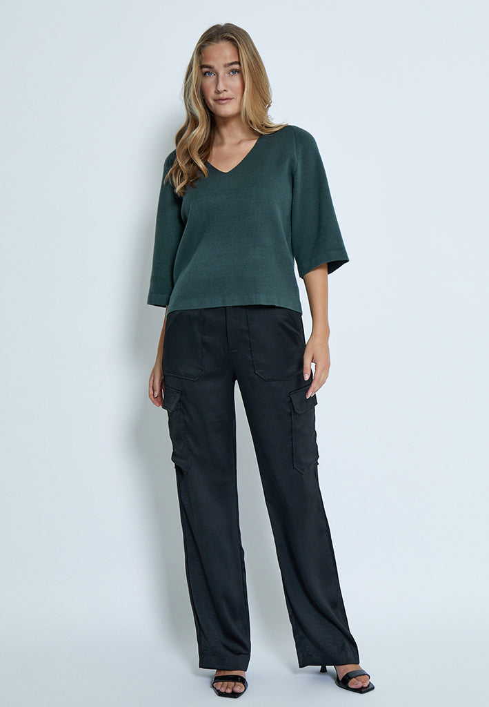 Peppercorn PCRosalia Knit Pullover Pullover 4112 Jungle Green