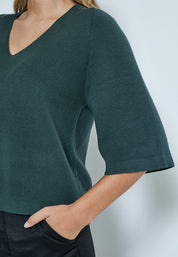 Peppercorn PCRosalia Knit Pullover Pullover 4112 Jungle Green