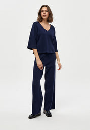 Peppercorn PCRosalia Knit Pullover Pullover 5270 Black Iris