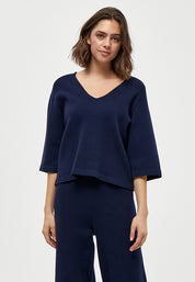 Peppercorn PCRosalia Knit Pullover Pullover 5270 Black Iris