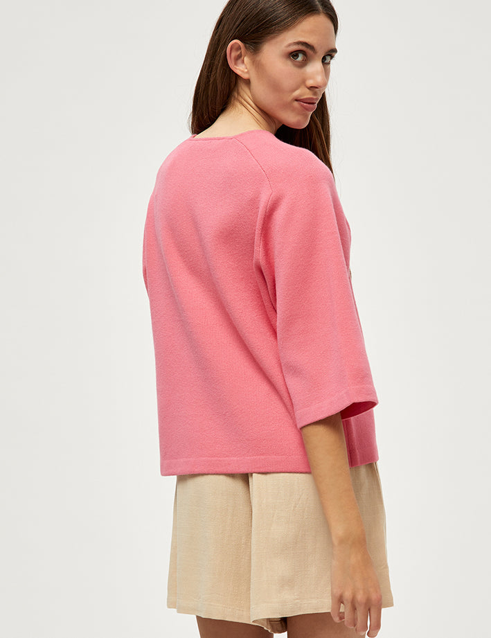 Peppercorn PCRosalia Knit Pullover Pullover 6013 Pink Lemonade