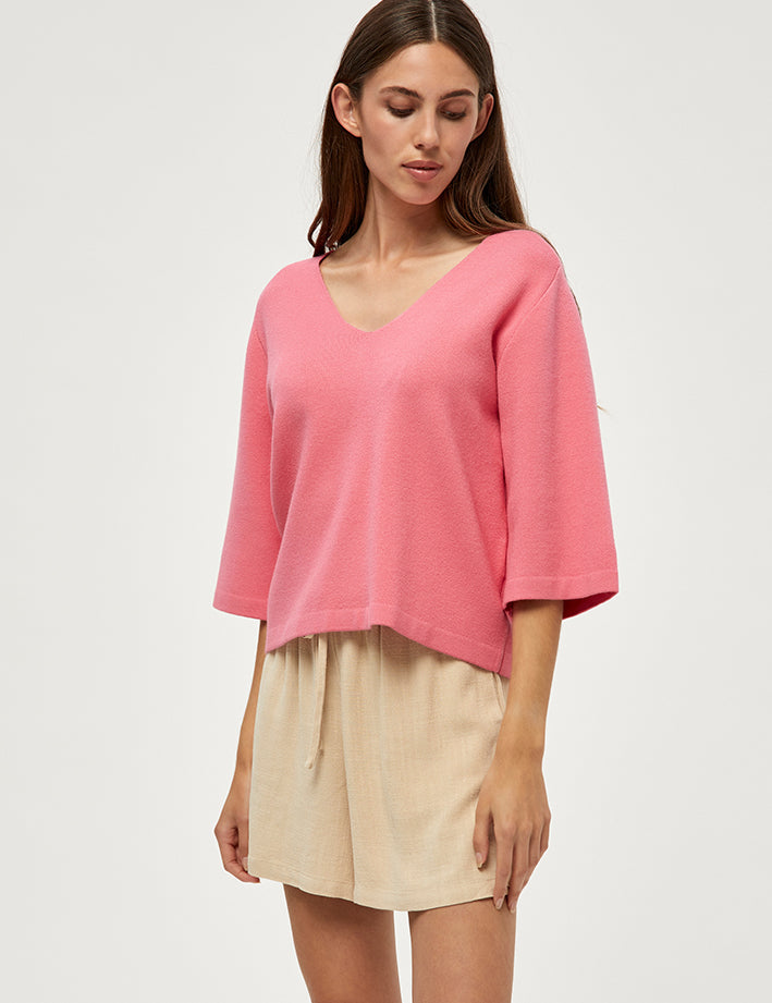 Peppercorn PCRosalia Knit Pullover Pullover 6013 Pink Lemonade