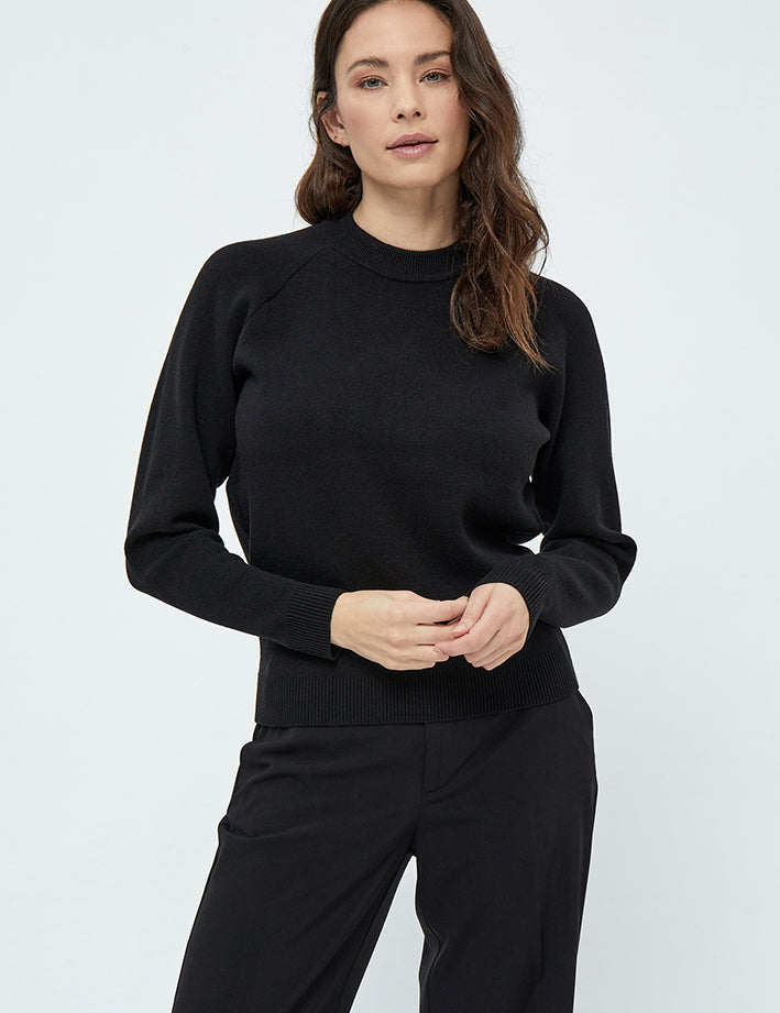 Peppercorn PCRosalia Knit Pullover Pullover 100 Black
