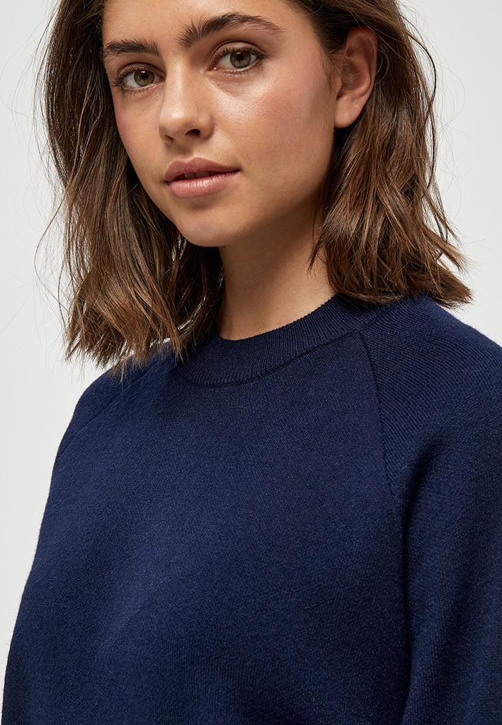 Peppercorn PCRosalia Knit Pullover Pullover 1550 NAVY