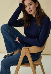 Peppercorn PCRosalia Knit Pullover Pullover 1550 NAVY