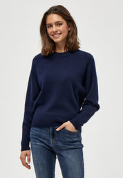 Peppercorn PCRosalia Knit Pullover Pullover 1550 NAVY