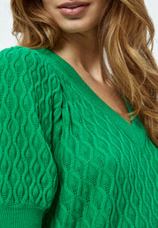Peppercorn PCRosalia Knit T-Shirt T-Shirt 3205 Bright Green