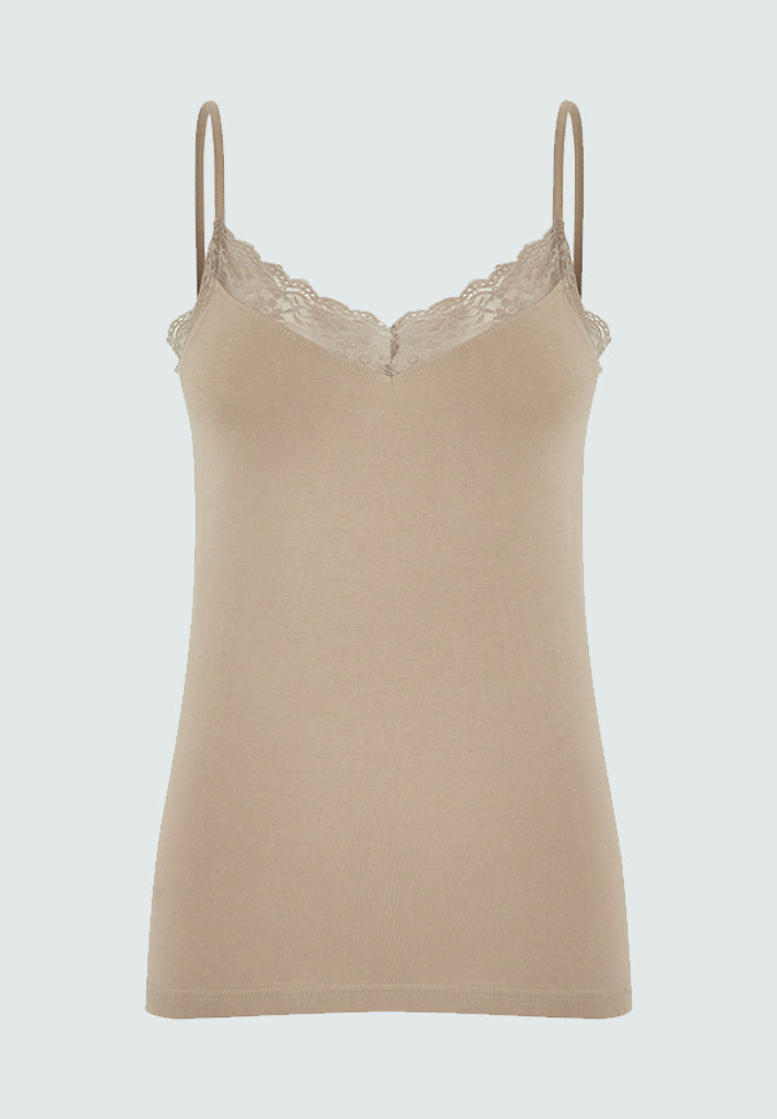 Peppercorn PCRosalinda Top Top 0021 Cobblestone