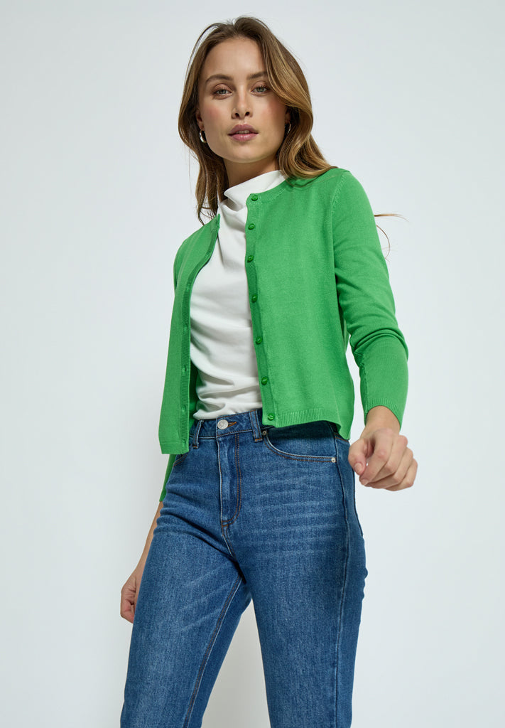 Peppercorn PCTana Knit Cardigan Cardigans 3205 Bright Green