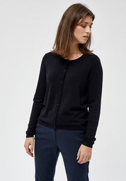 Peppercorn PCTana Knit Cardigan Cardigans 9000 Black