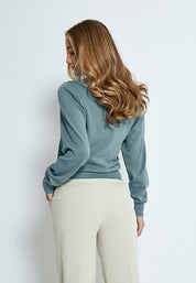 Peppercorn PCTana Knit Pullover Pullover 1521 Smoke Blue