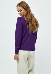 Peppercorn PCTana Knit Pullover Pullover 1632 Imperial Purple