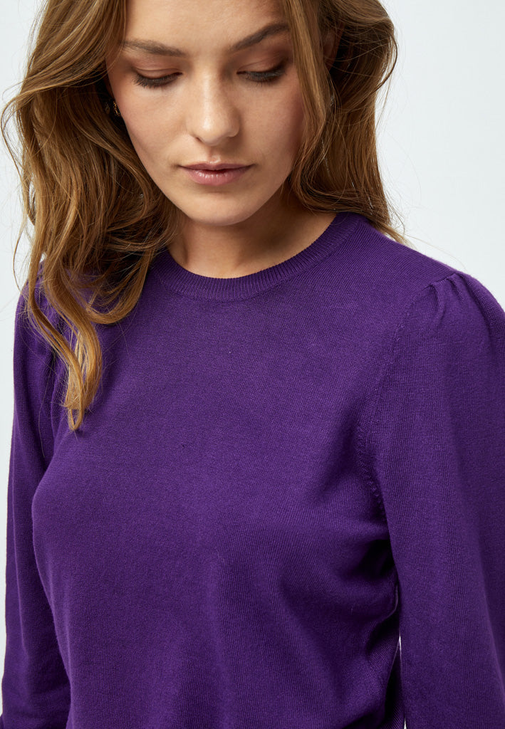 Peppercorn PCTana Knit Pullover Pullover 1632 Imperial Purple