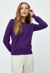 Peppercorn PCTana Knit Pullover Pullover 1632 Imperial Purple
