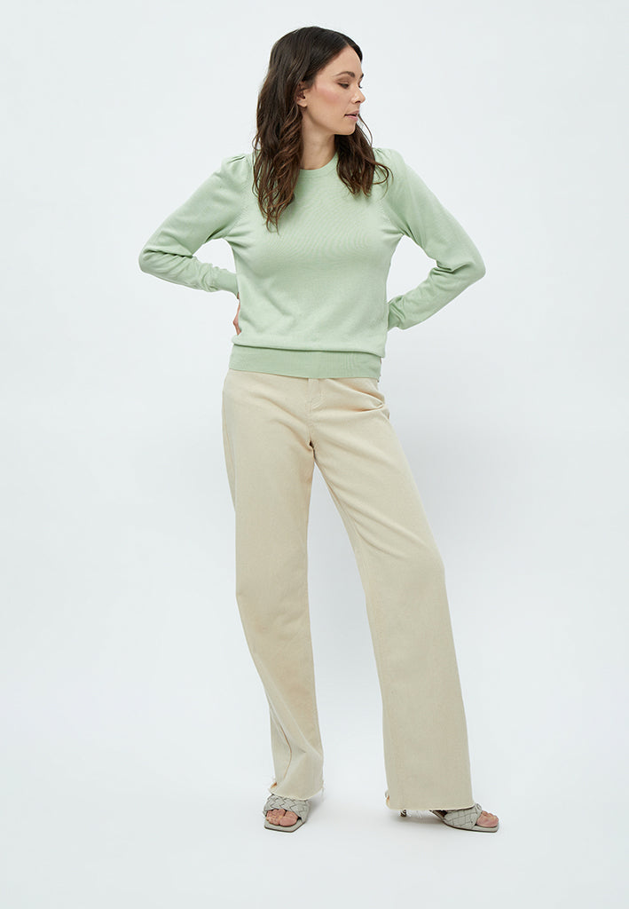 Peppercorn PCTana Knit Pullover Pullover 3254 Green Mint