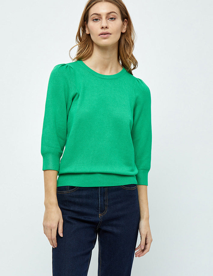 Peppercorn PCTana Knit Pullover Pullover 3205 Bright Green