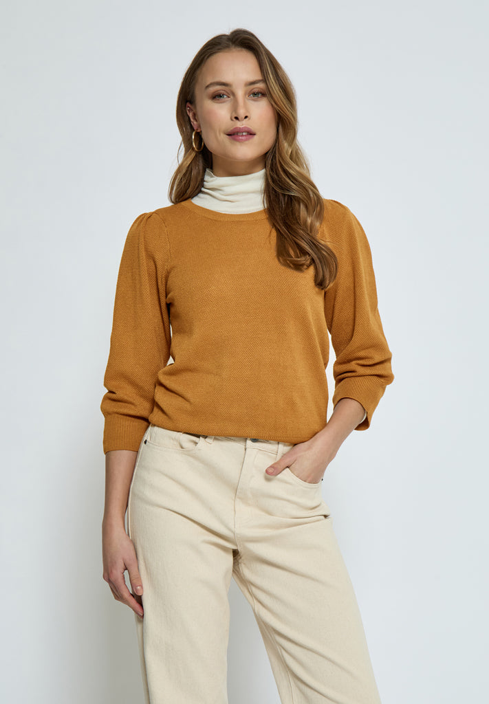 Peppercorn PCTana Knit Pullover Pullover 5019 Bone Brown