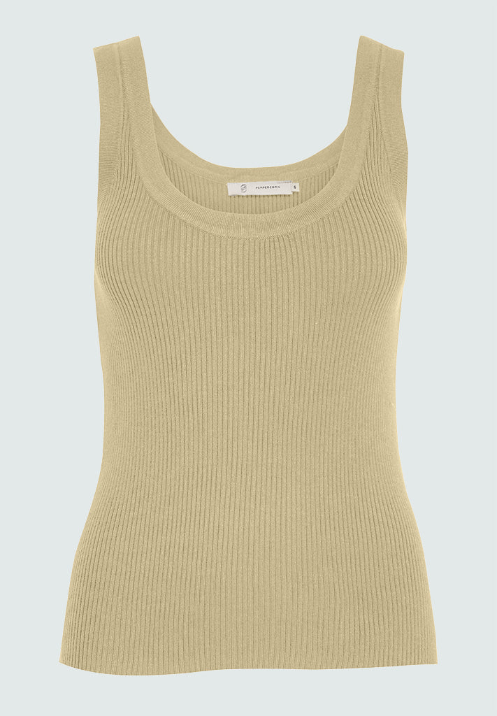 Peppercorn PCTana Tank Top Top 264 Marcipan