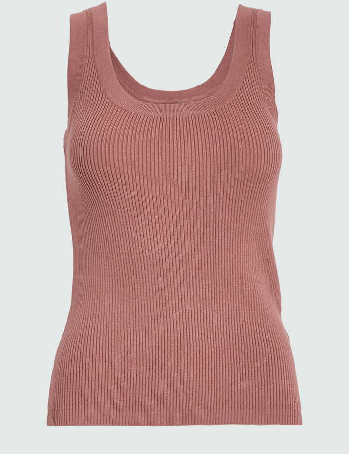 Peppercorn PCTana Tank Top Top 4024 Burnt Coral
