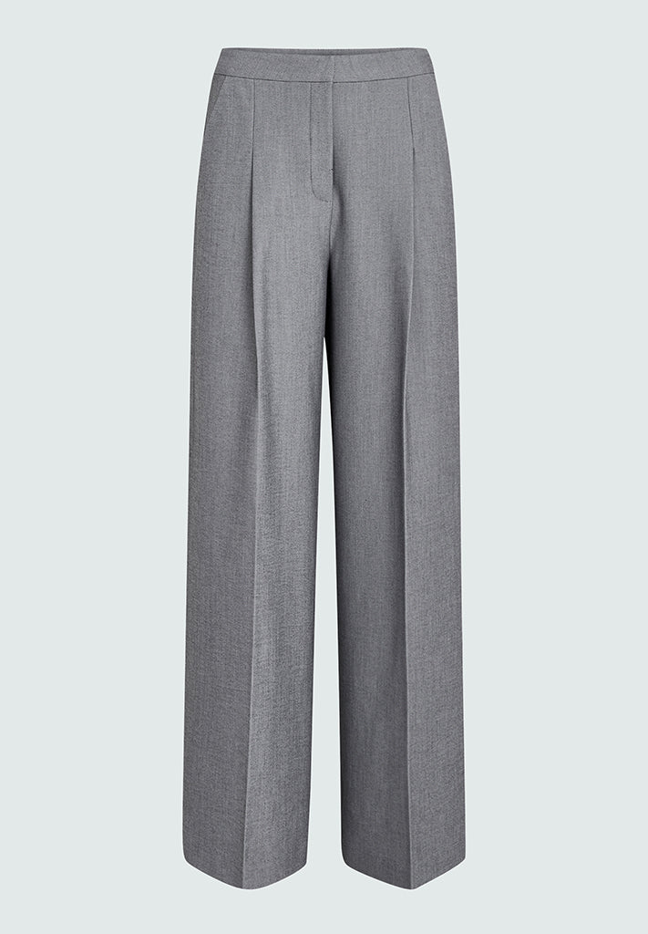 Peppercorn PCTashia Pants Pant 113M Grey Melange