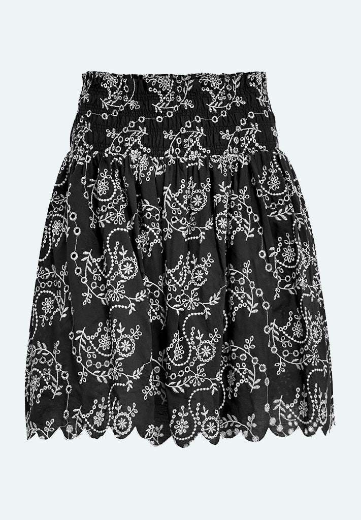 Peppercorn PCTiffany HW Skirt Skirt 9000 Black
