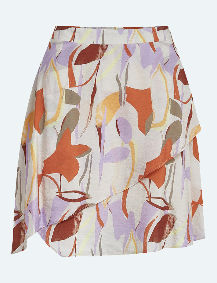 Peppercorn PCTracy Skirt Skirt 0265P Sandshell Print