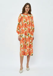 Peppercorn Rija Dress Dress 0265P Sandshell Print