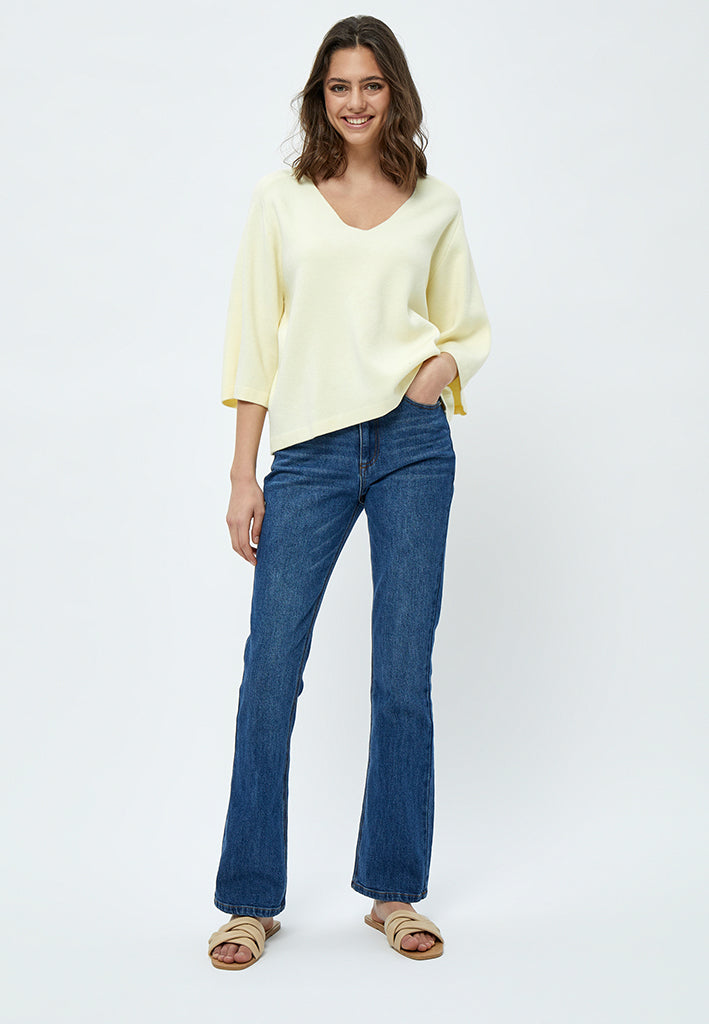 Peppercorn PCRosalia Knit Pullover Pullover 261 Lemon Sorbet