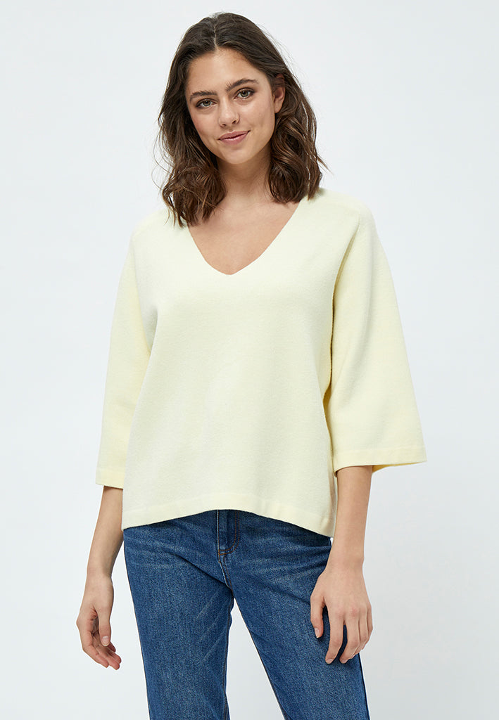 Peppercorn PCRosalia Knit Pullover Pullover 261 Lemon Sorbet